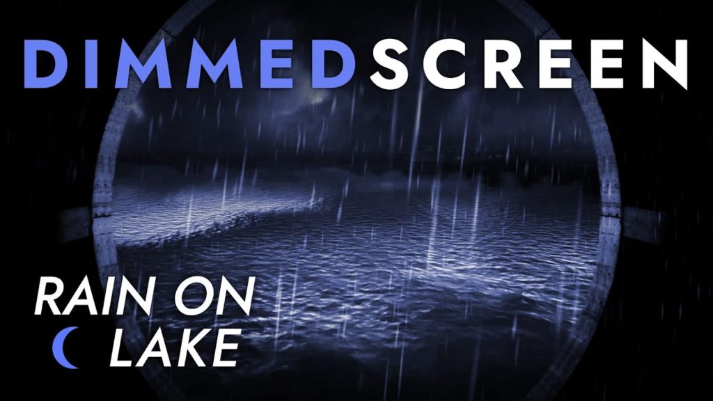 rain on river sounds for sleeping